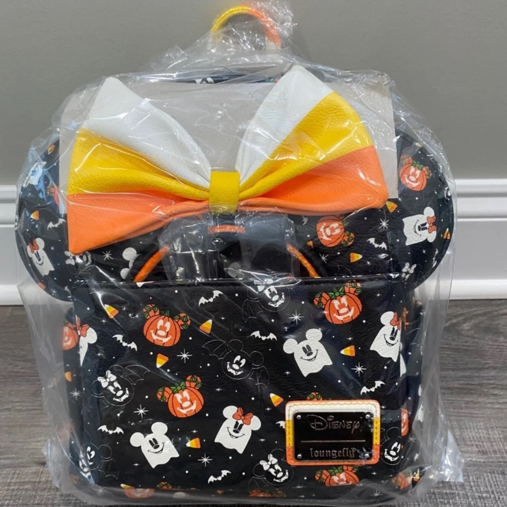 NWT Disney Loungefly Backpack & Candy Corn Ears